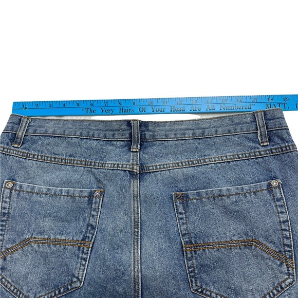 Paulo Solari Mens Blue Pants 38x30 Modern Fit 38 x 30 Jean Slacks - Picture 8 of 9